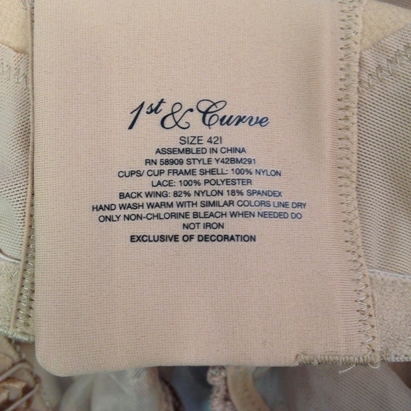 Modern Movement 1st & Curve Sunset Bra Light Smoot - Picture 4 of 4